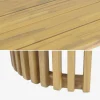 Tuintafel ovaal acaciahout voor 6 personen