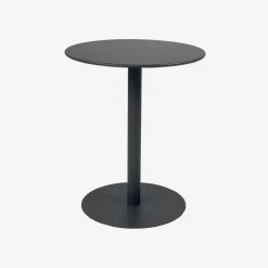 Tuintafel 2-persoons rond bistro van staal