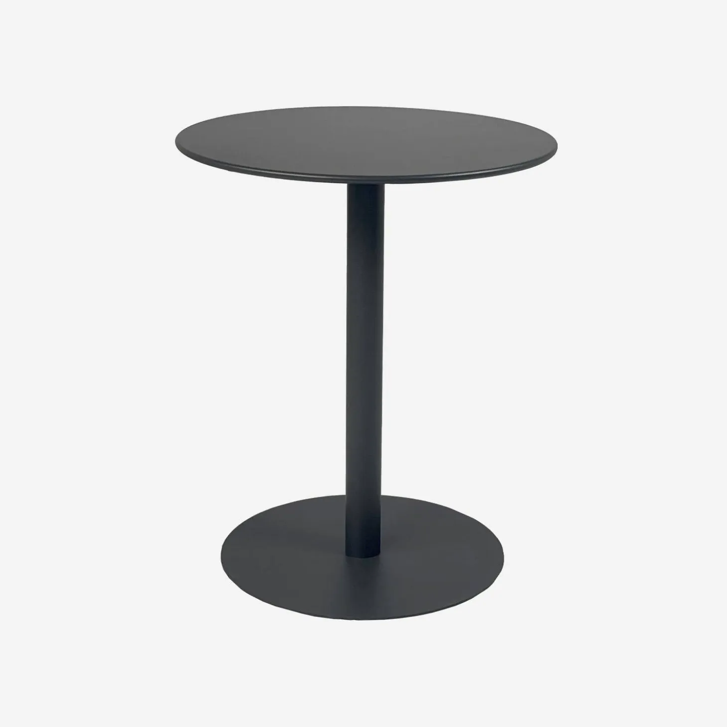 Tuintafel 2-persoons rond bistro van staal