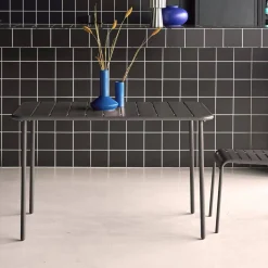 Tuintafel 4 plaatsen metaal