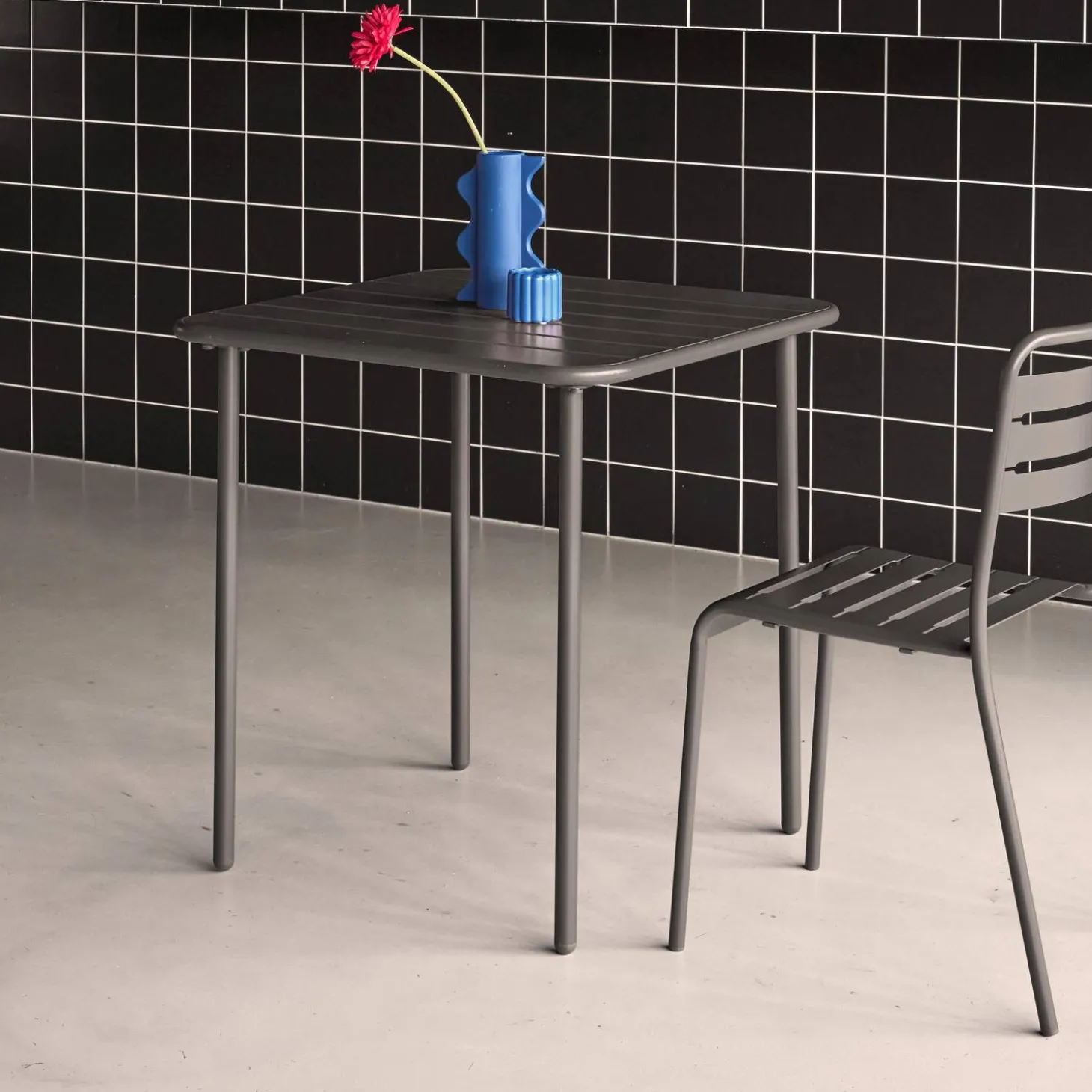 Tuintafel 2 plaatsen metaal
