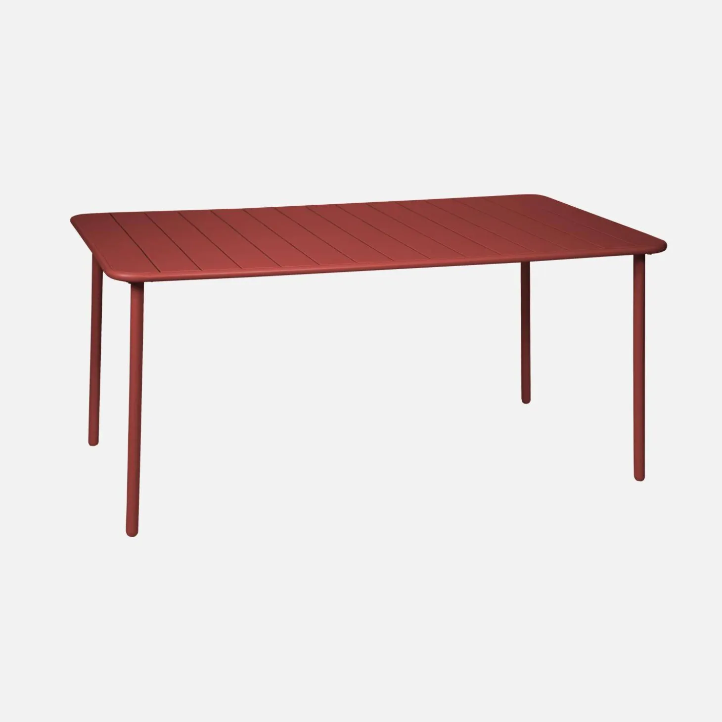 Tuintafel 6-8 plaatsen metaal