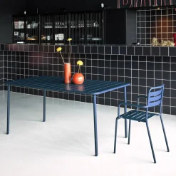 Tuintafel 6-8 plaatsen metaal