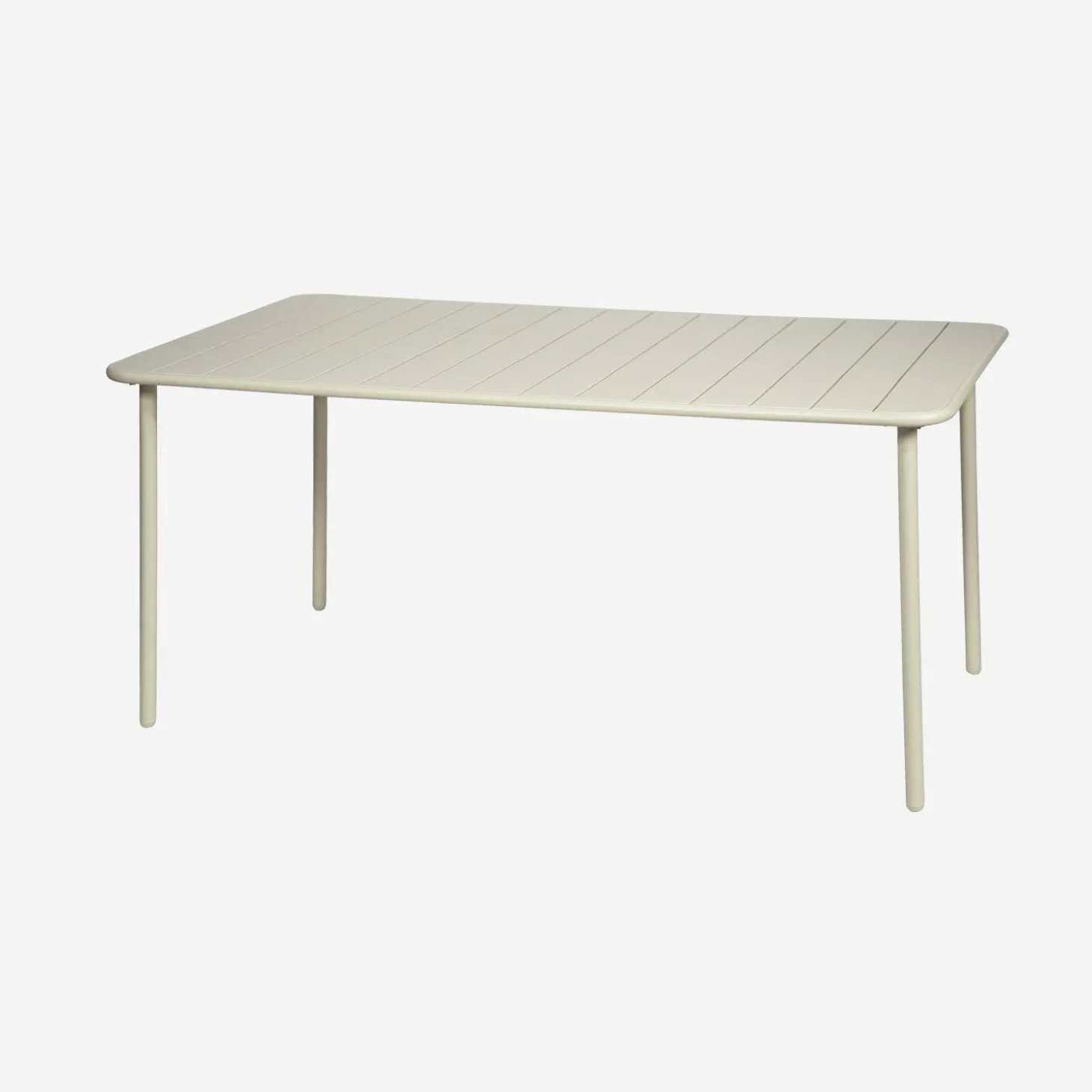 Tuintafel 6-8 plaatsen metaal
