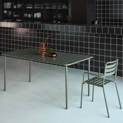 Tuintafel 6-8 plaatsen metaal