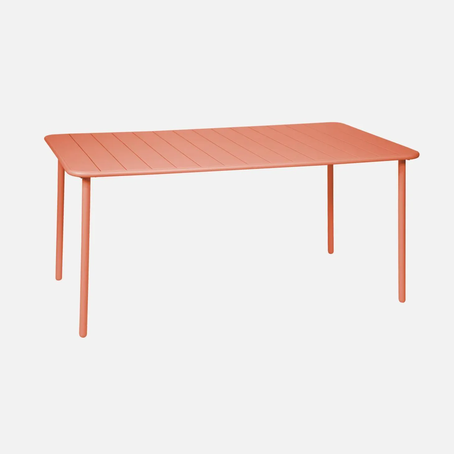Tuintafel 6-8 plaatsen metaal
