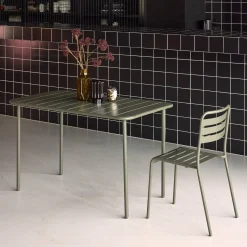 Tuintafel 4 plaatsen metaal
