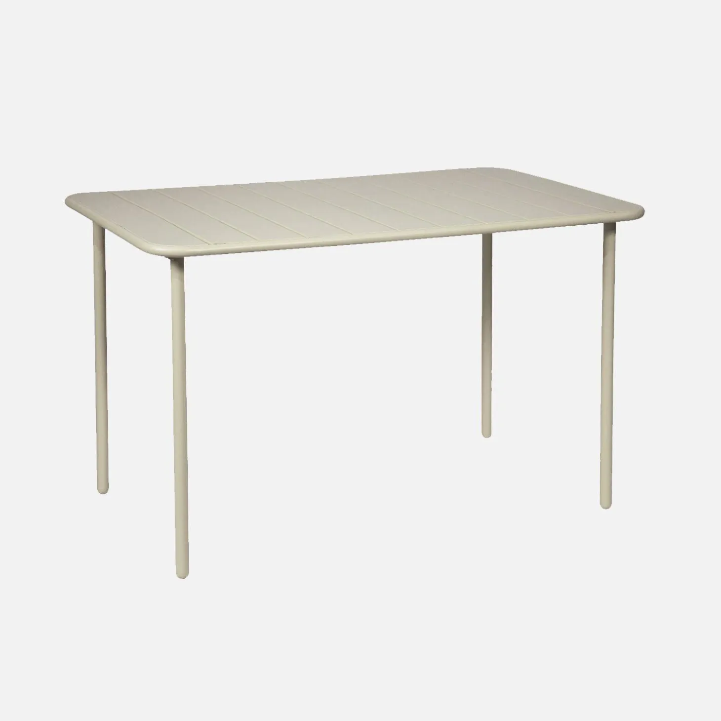 Tuintafel 4 plaatsen metaal