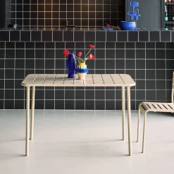 Tuintafel 4 plaatsen metaal