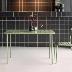 Tuintafel 4 plaatsen metaal