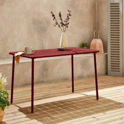 Tuintafel 4 plaatsen metaal