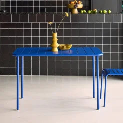 Tuintafel 4 plaatsen metaal