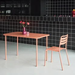 Tuintafel 4 plaatsen metaal