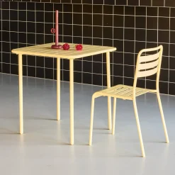 Tuintafel 2 plaatsen metaal