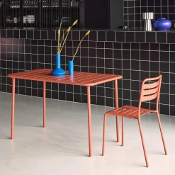 Tuintafel 4 plaatsen metaal