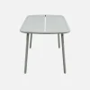 Tuintafel 4-6 plaatsen van aluminium