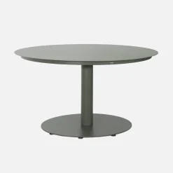Tuintafel rond met 6 stoelen aluminium