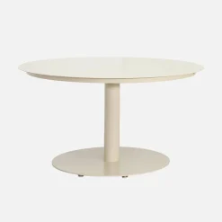 Tuintafel rond met 6 stoelen aluminium