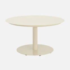 Tuintafel rond 6 plaatsen aluminium