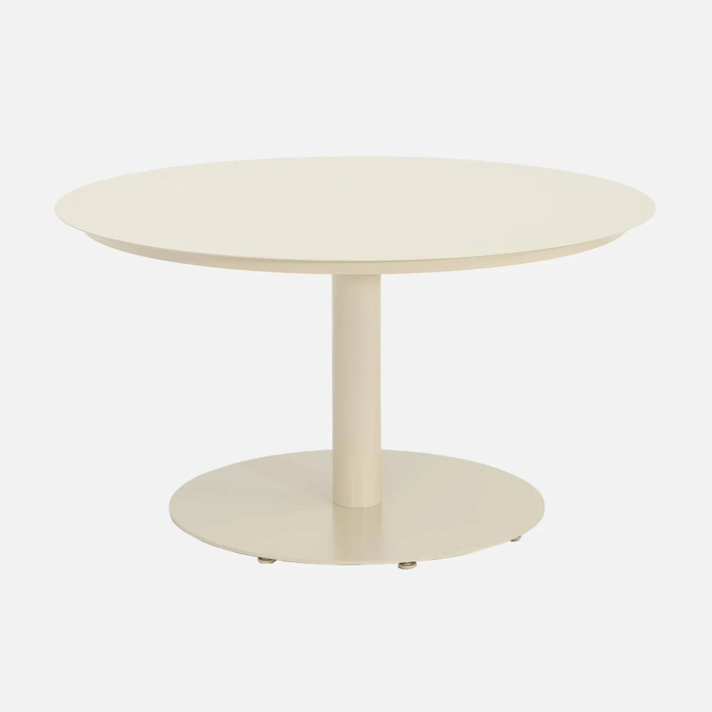 Tuintafel rond 6 plaatsen aluminium
