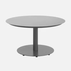Tuintafel rond 6 plaatsen aluminium
