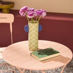 Tuintafel rond + 2 stoelen bistrostijl opklapbaar staal