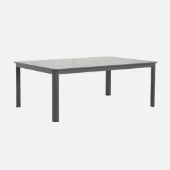 Tuintafel uitschuifbaar tot 12 personen aluminium
