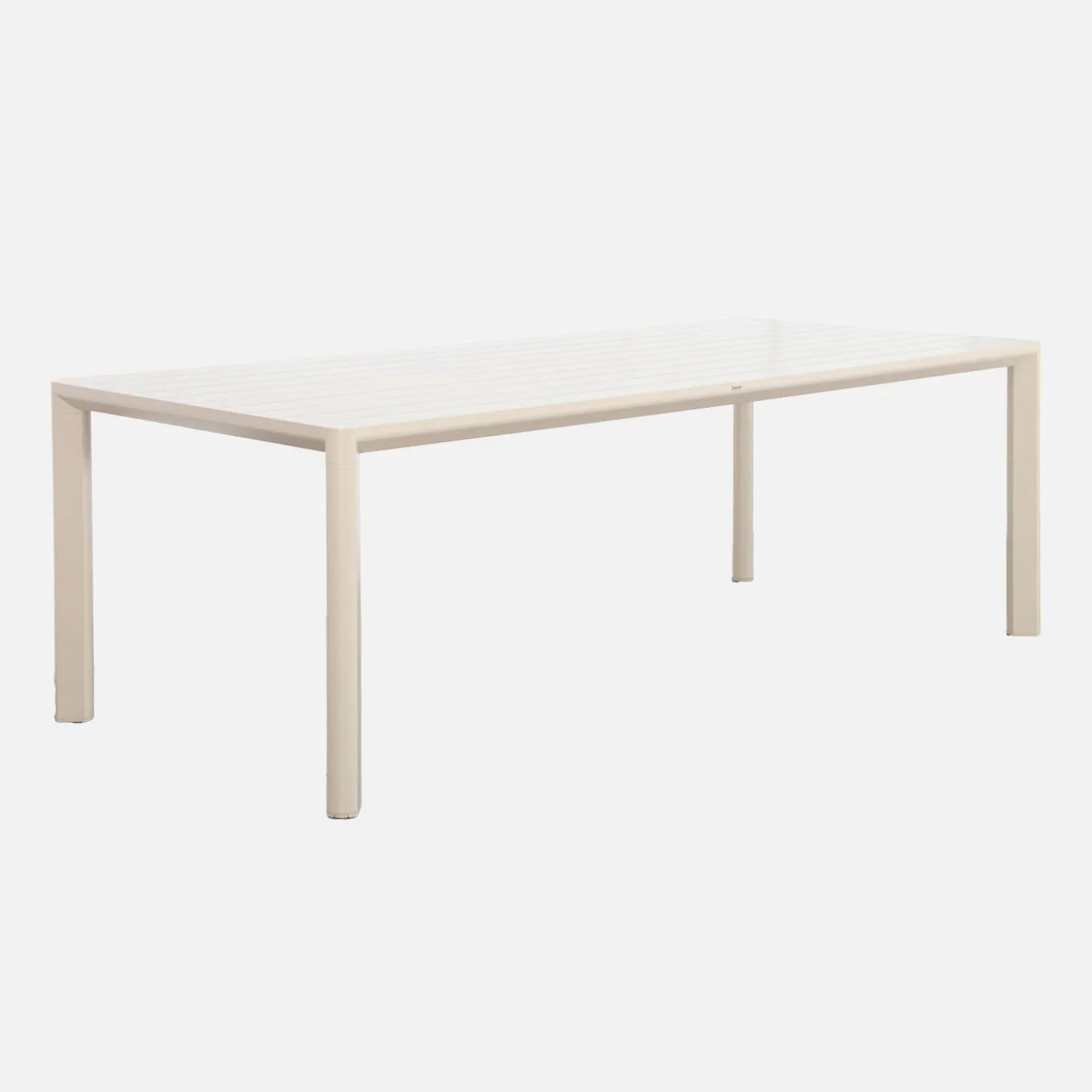 Tuintafel van aluminium, 8 plaatsen
