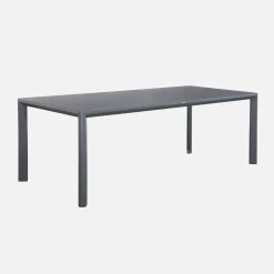 Tuintafel van aluminium, 8 plaatsen