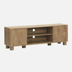 TV-meubel houtdecor 2 omkeerbare deuren