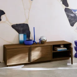 TV-meubel houteffect 3 deuren 180cm