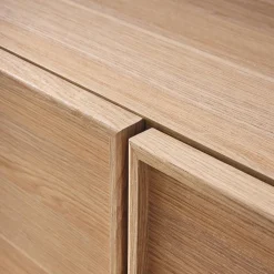 TV-meubel houteffect 3 deuren 140cm
