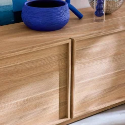 TV-meubel houteffect 3 deuren 180cm
