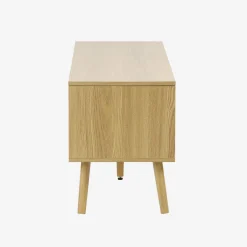 TV-meubel, notenhout decor, 2 deuren, 160cm