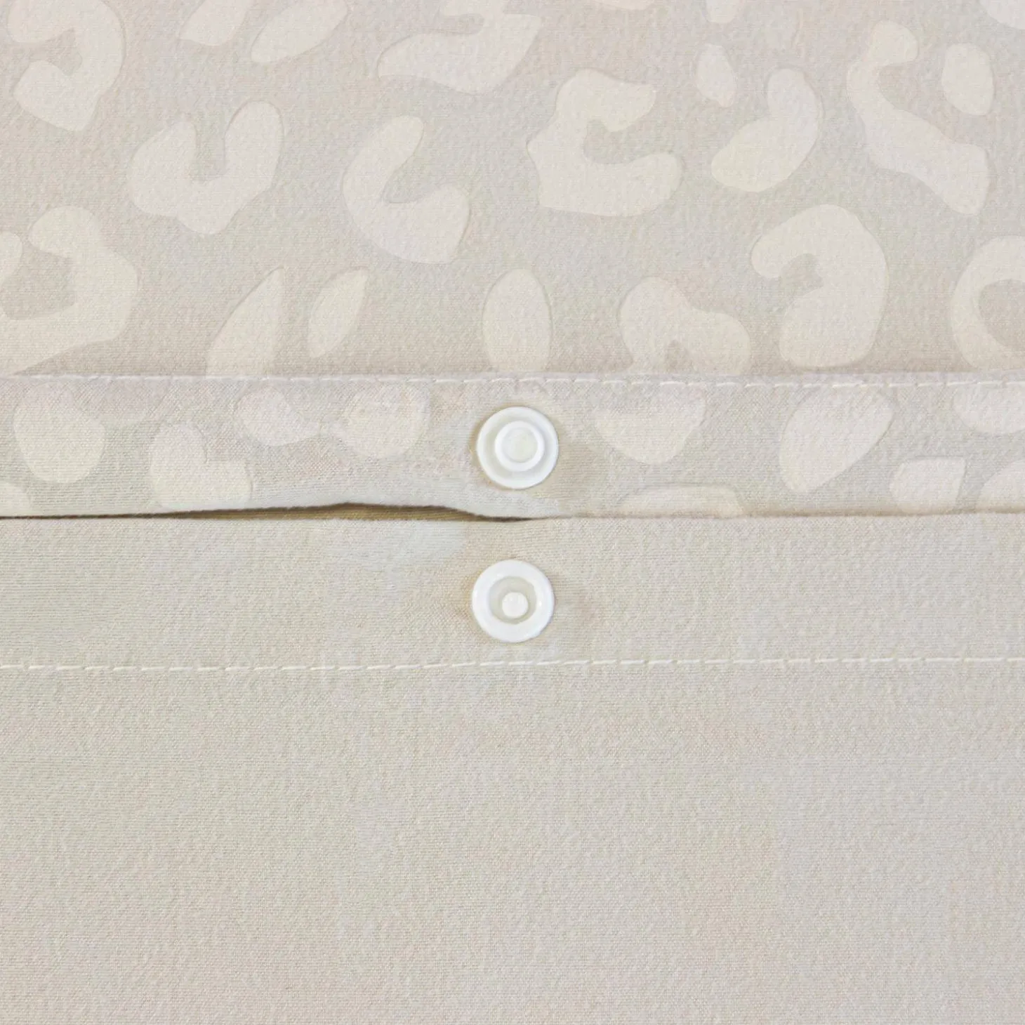 Tweepersoons beddengoed met luipaardprint omkeerbaar polyester