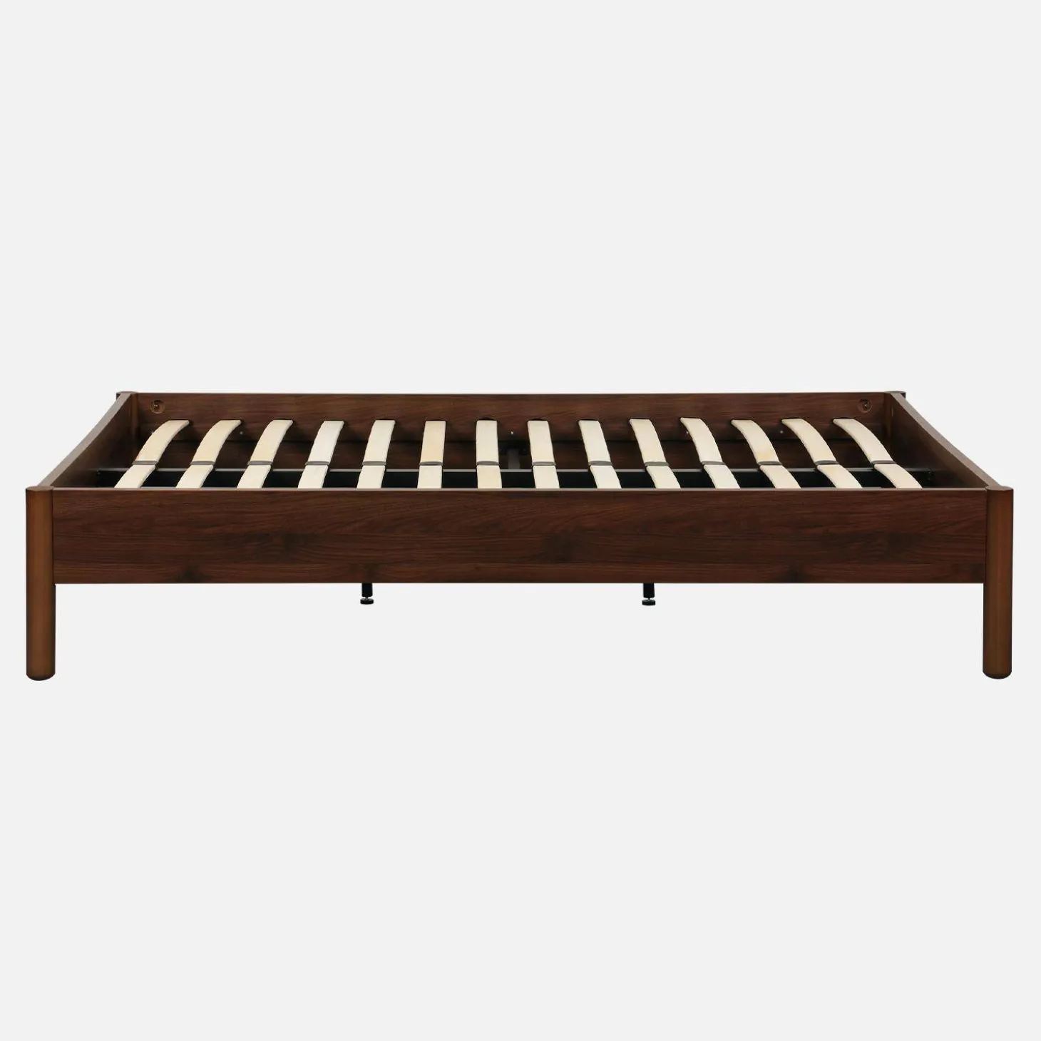 Tweepersoonsbed met lattenbodem 140x190cm houtdecor