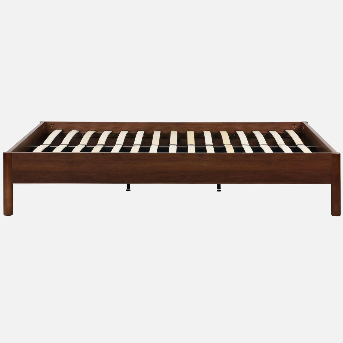 Tweepersoonsbed met lattenbodem 160x200cm houtdecor