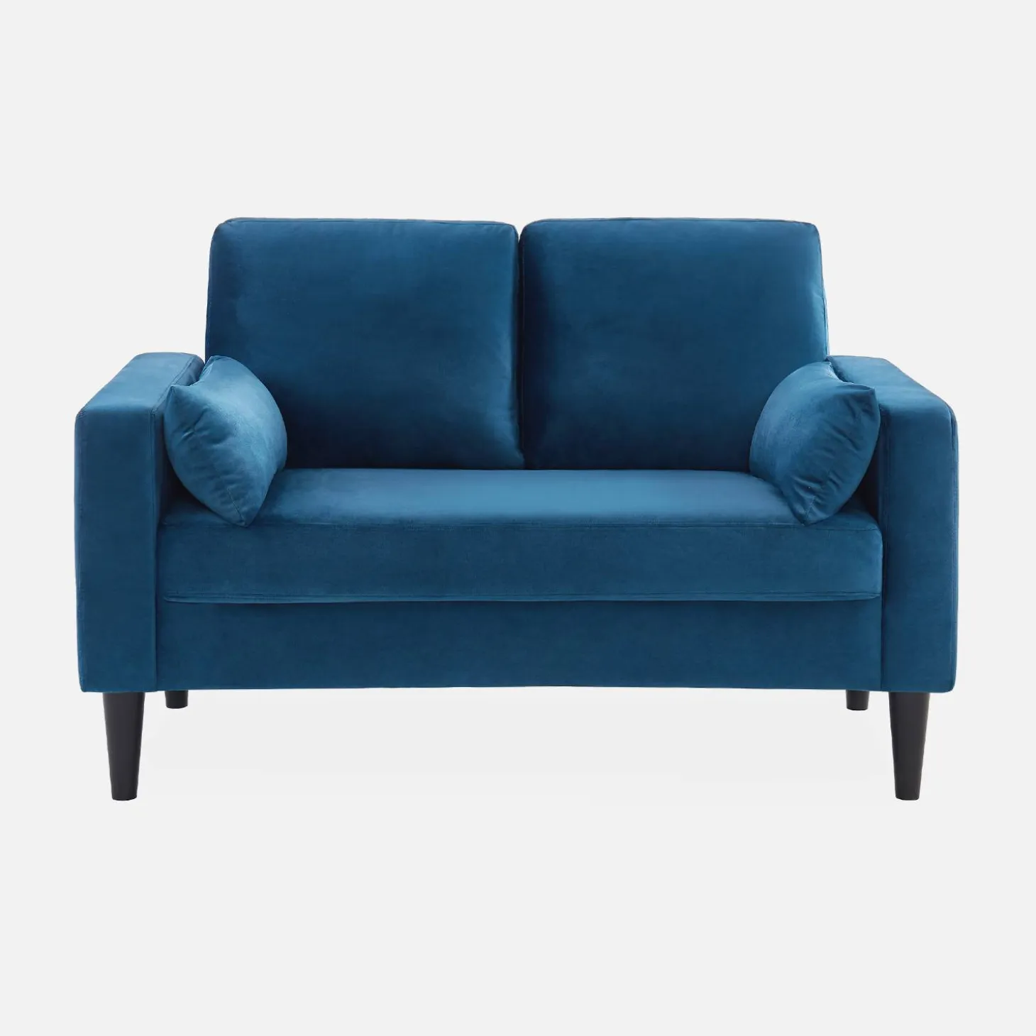 Tweezits bank van velours