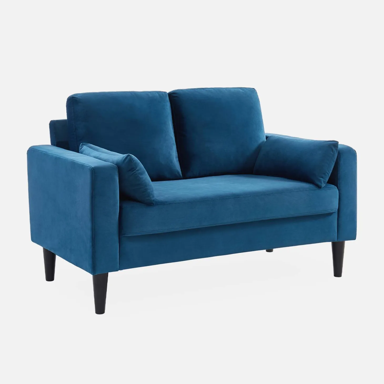 Tweezits bank van velours