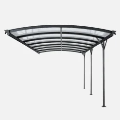 Uitbreiding Le Mans carport 15m² van aluminium en polycarbonaat