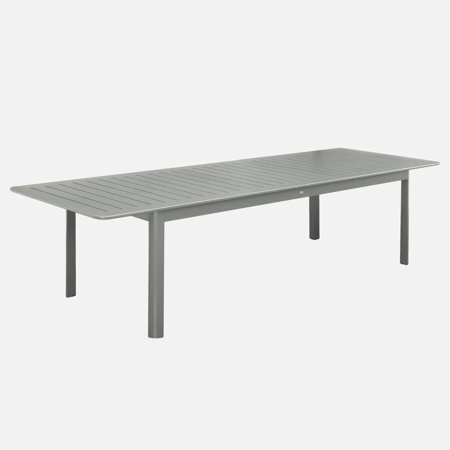 Uitschuifbare aluminium tuintafel, 10 plaatsen