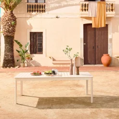 Uitschuifbare aluminium tuintafel, 10 plaatsen