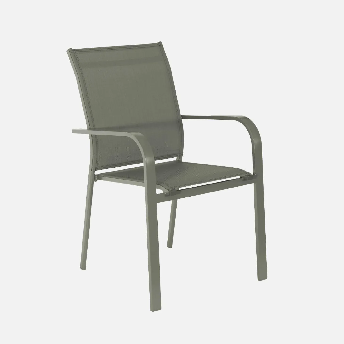 Uitschuifbare aluminium tuintafel met 12 stoelen
