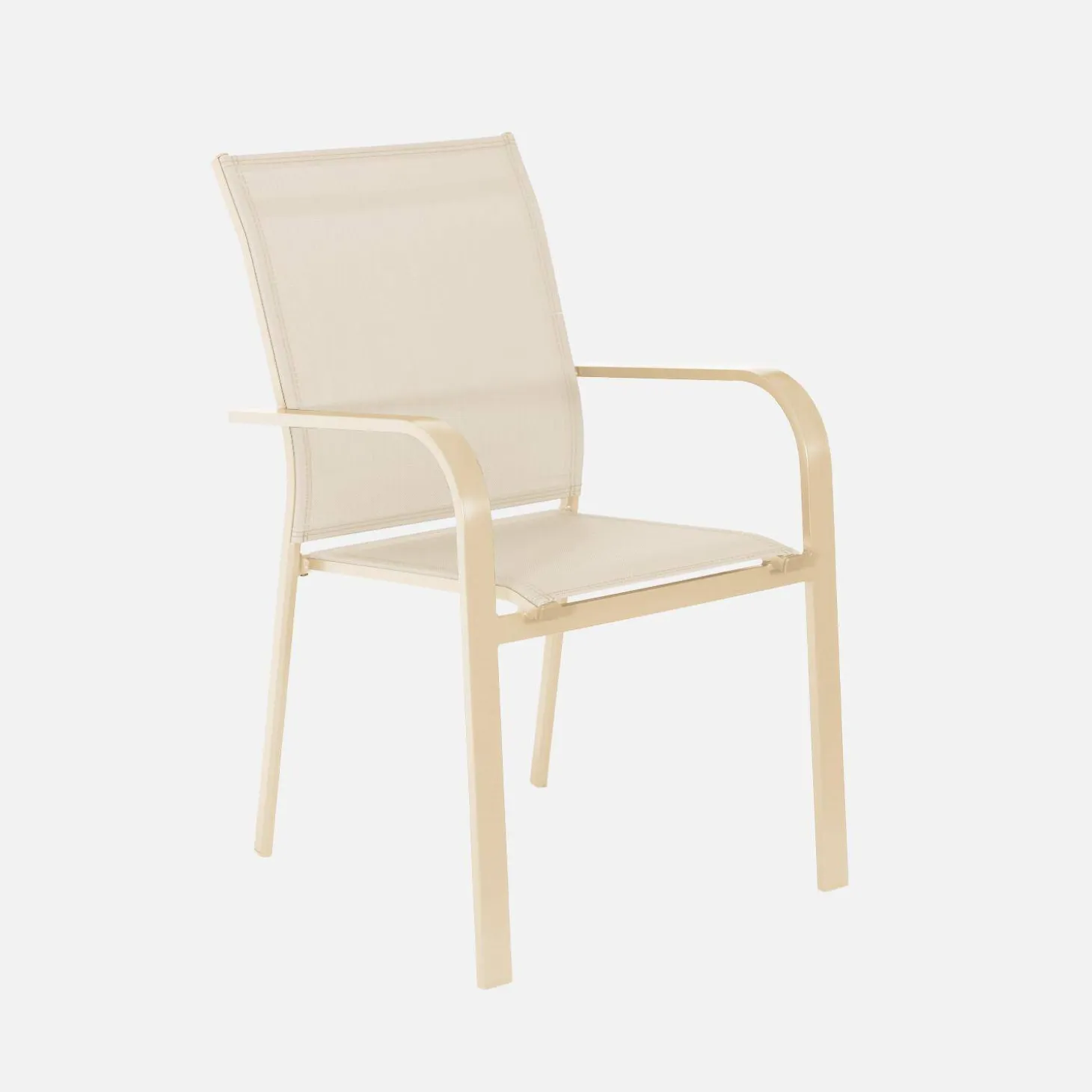 Uitschuifbare aluminium tuintafel met 12 stoelen