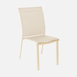 Uitschuifbare aluminium tuintafel met 12 stoelen
