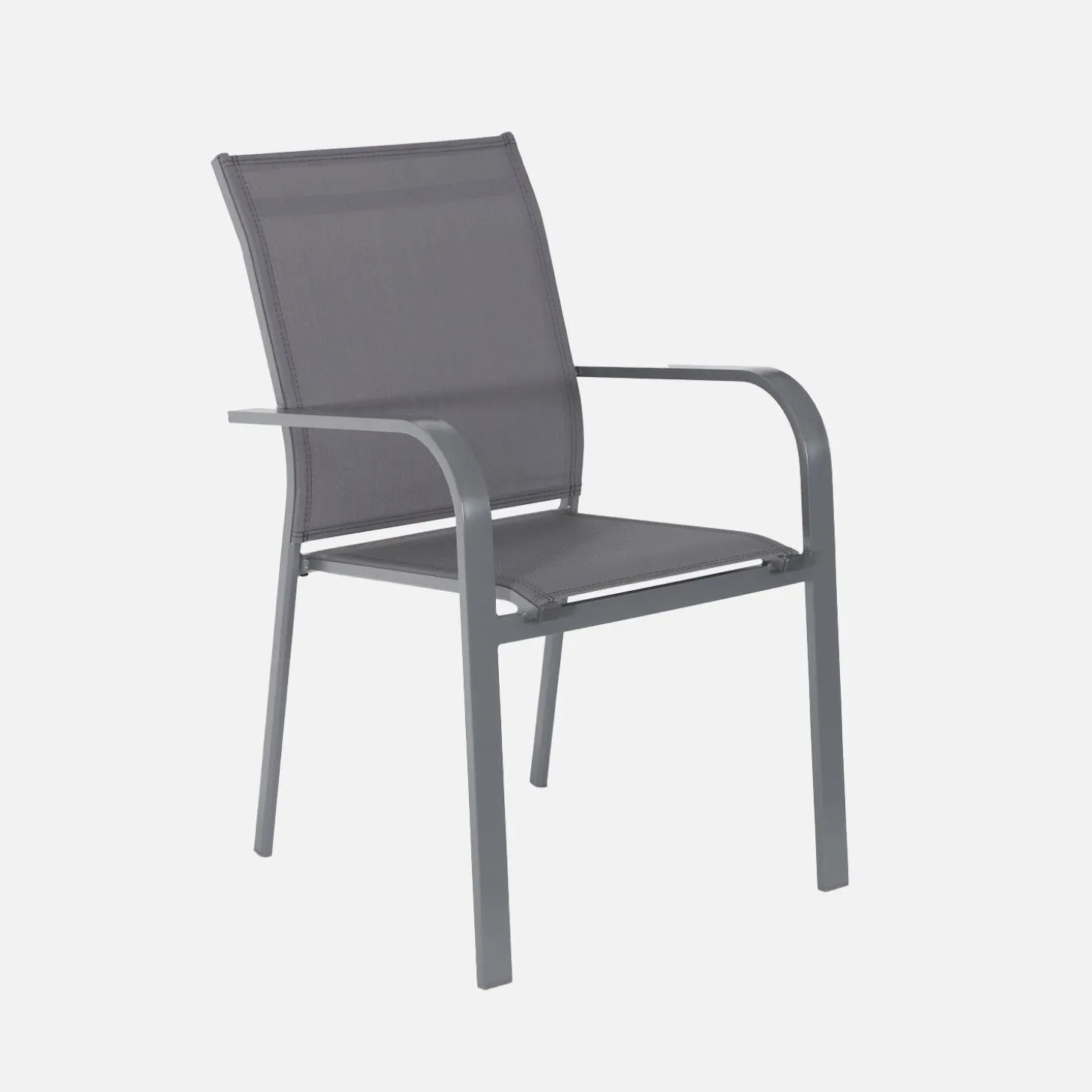 Uitschuifbare aluminium tuintafel met 12 stoelen