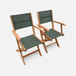 Uitschuifbare houten tuintafel met 8 stoelen