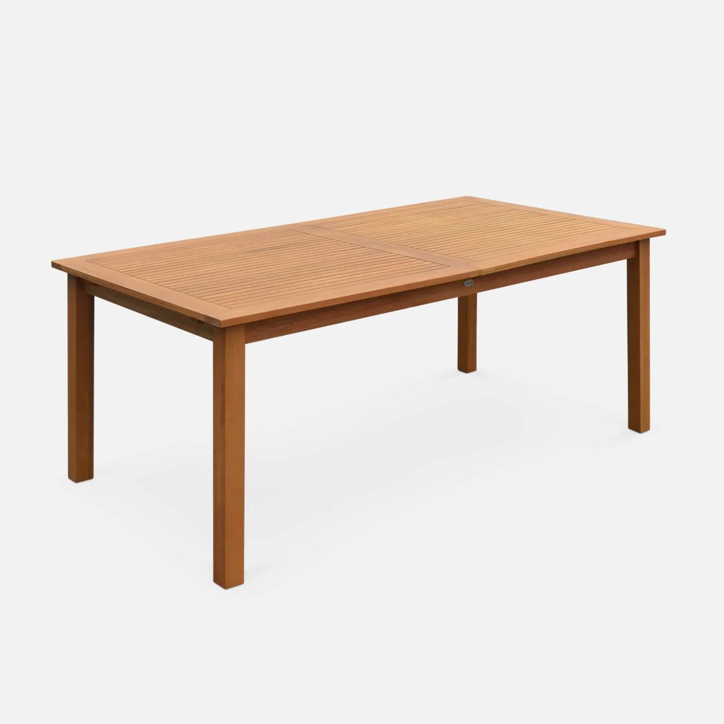 Uitschuifbare houten tuintafel 180-240cm