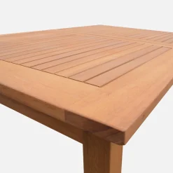 Uitschuifbare houten tuintafel 180-240cm