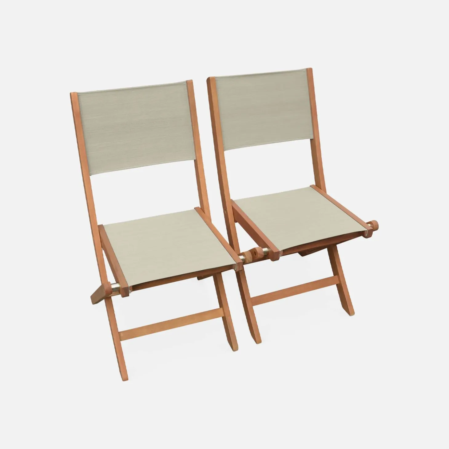 Uitschuifbare houten tuintafel met 10 stoelen